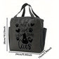 Koeltas zwart “Just a girl who loves cats” | PRE-ORDER
