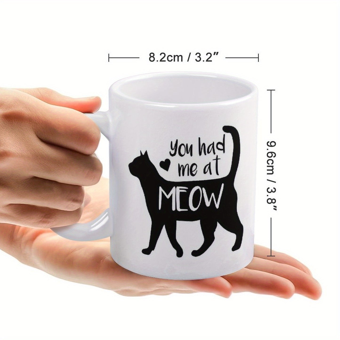 Kattenmok zwarte kat “You had me at Meow