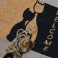 Katten deurmat kokos "Lovely Cats"