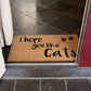 Katten deurmat "I hope you like cats"