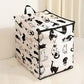 Opbergzak zwart wit kattenprint “Cats” | PRE-ORDER