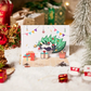 The Happy Catshop | Pop-up katten kerstkaart "Kat in de kerstboom"