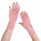 The Happy Cat Shop | Touchscreen handschoenen roze met 2 geborduurde katjes