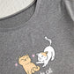 Katten pyjama set 3-delig grijs “Cute Cat” | PRE-ORDER