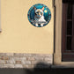 Siamees wandbord rond “Welcome”