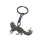 Sleutelhanger kat Maine Coon silhouet Zwart