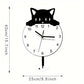 Stille_wandklok_kat_zwart_wit-kiekeboe-kat_met_slinger-40x25-cm