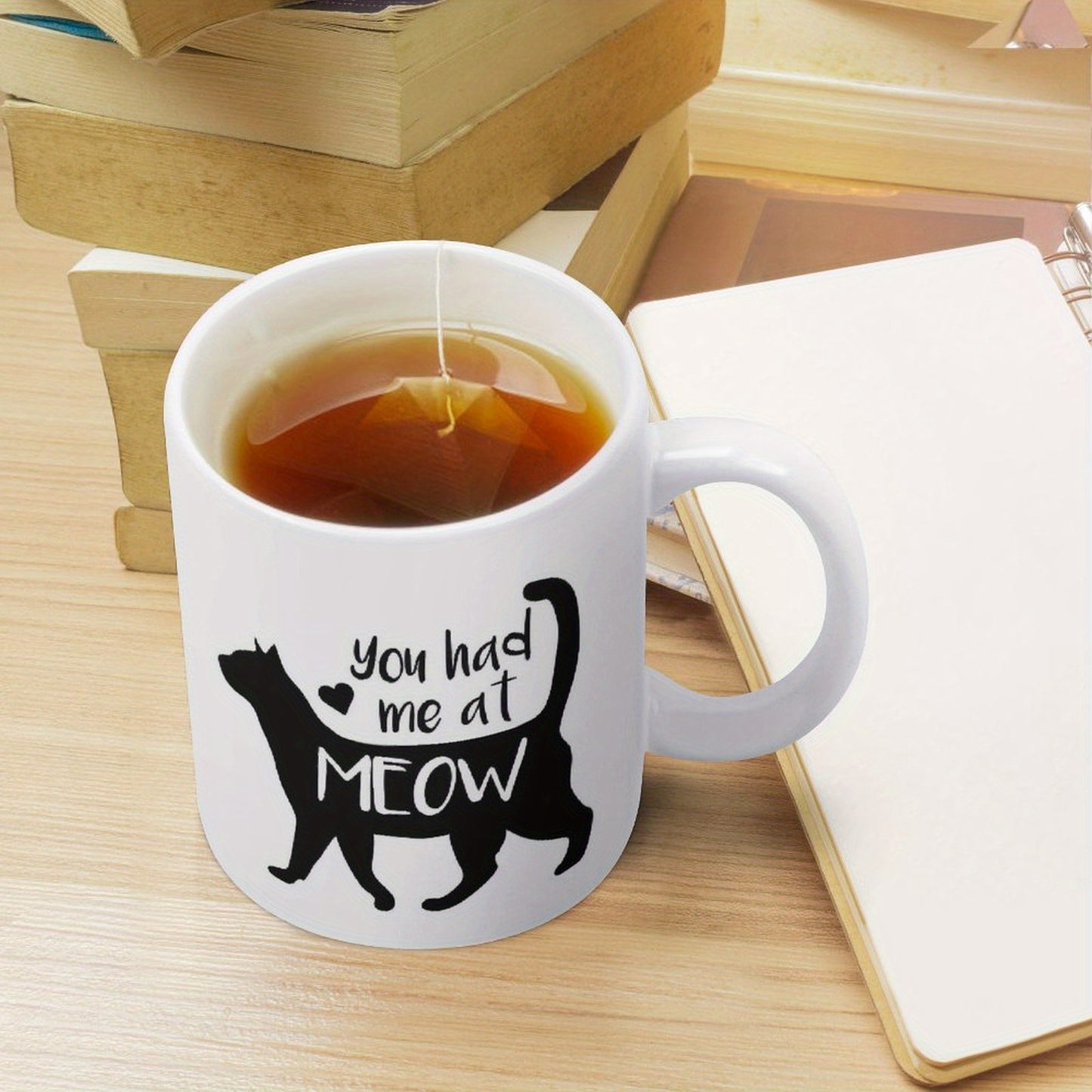 Kattenmok zwarte kat “You had me at Meow