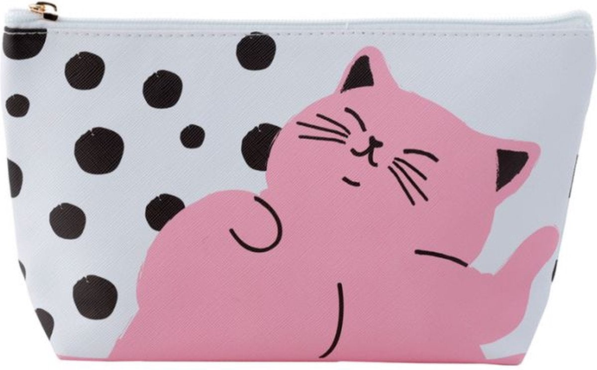 Katten toilettas Roze Poes