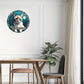 Siamees wandbord rond “Welcome”