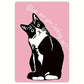 Metalen wandbord Tuxedo kat “What are you looking at?”