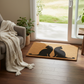 Katten deurmat kokos “Cat Duo”