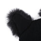 The Happy Cat Shop | Black Cat beanie/muts | Zwart