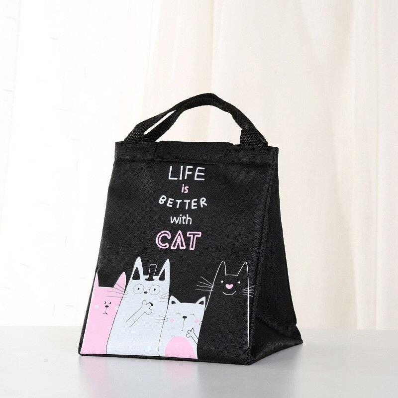 The Happy Catshop | Koeltasje/lunchtasje "Life is better with cat"