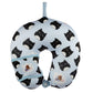 Katten reiskussen & slaapmasker set | Lichtblauw