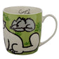 Koffiemok Simon's Cat Groen