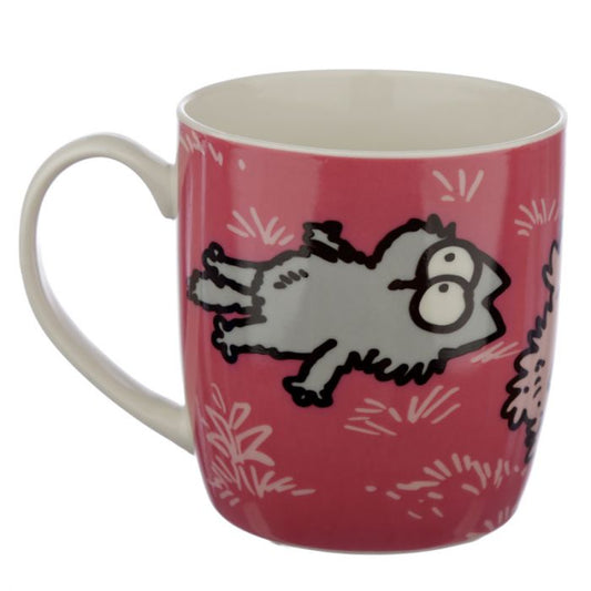 Koffiemok Simon's Cat Roze