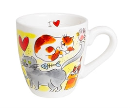The Happy Cat Shop | Katten kopje Blond Amsterdam | "I love my cat"