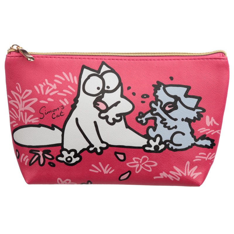 The Happy Catshop | Katten toilettas fuchsia | Simon's Cat & vriendje