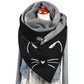 Katten wikkelsjaal "Happy Cat"