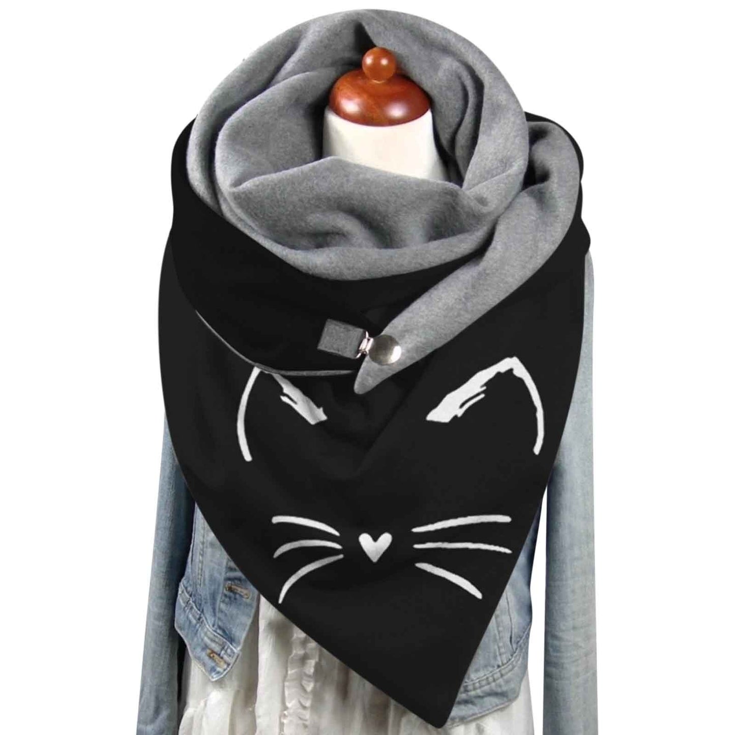 Katten wikkelsjaal "Happy Cat"