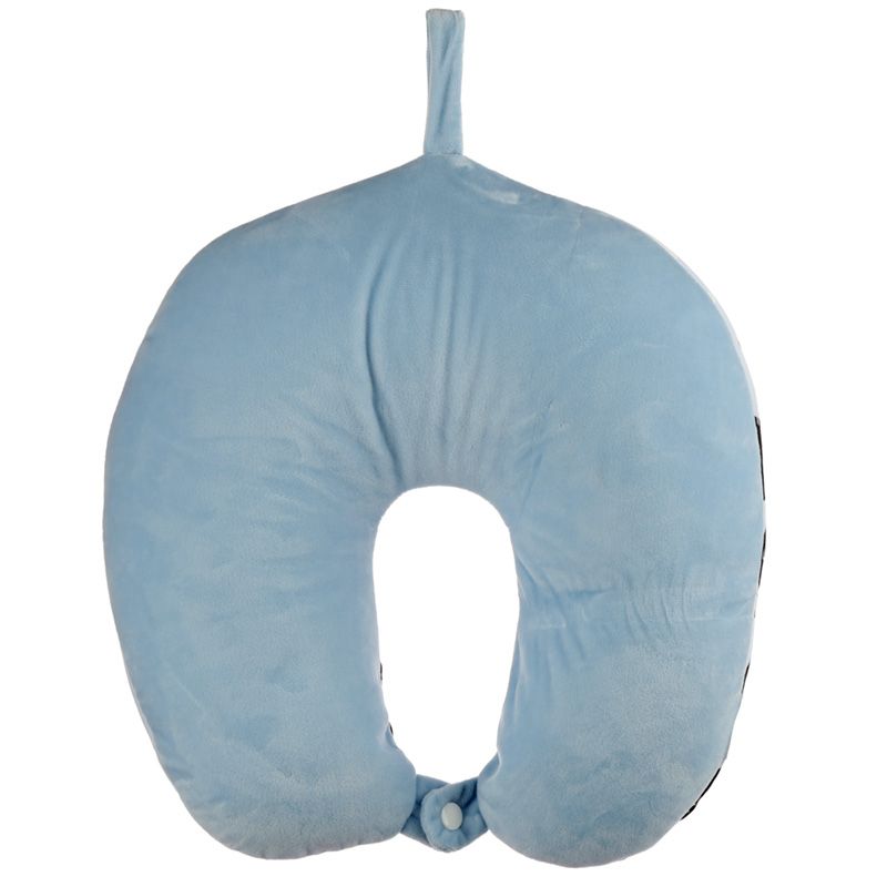 Katten reiskussen & slaapmasker set | Lichtblauw