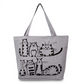 The Happy Cat Shop | Katten strandtas / shopper | Grijs😻