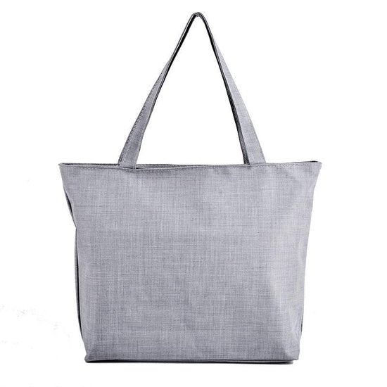The Happy Cat Shop | Katten strandtas / shopper | Grijs😻