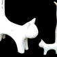 The Happy Cat Shop | Katten toiletrolhouder Wit