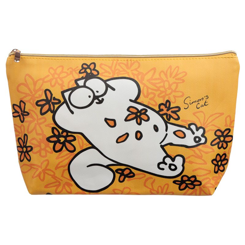 The Happy Catshop | Katten toilettas groot "Simon's Cat" | Geel