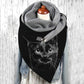 The Happy Cat Shop | Katten wikkelsjaal “Zwarte kat ”