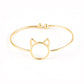 The Happy Catshop | Katten armbanden set 4 stuks | Rosé goud