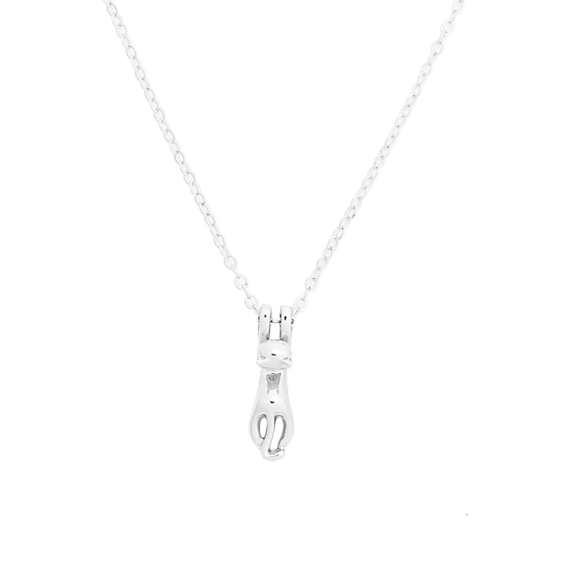 Ketting hangende kat