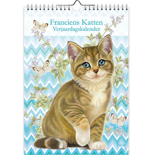 Katten verjaardagskalender franciens katten miepje