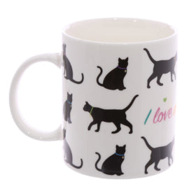 Katten Koffiemok  "I love my cat"