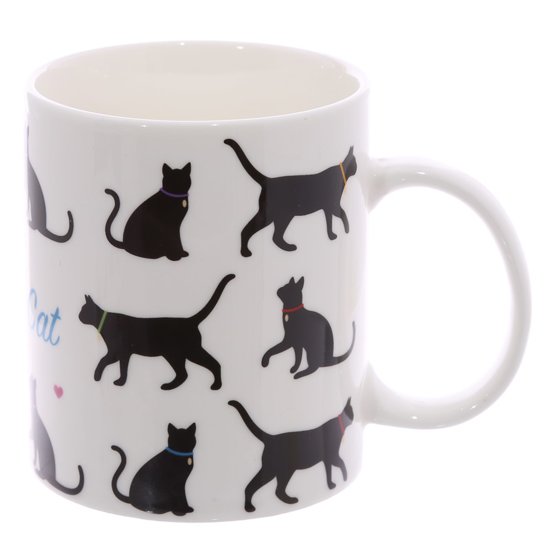 Katten Koffiemok  "I love my cat"