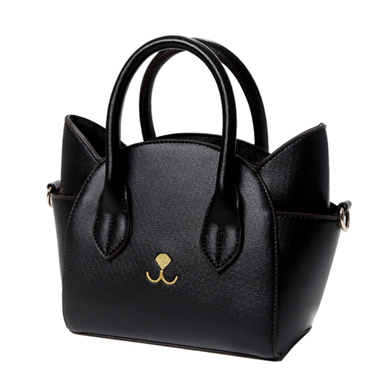 Katten schoudertas / handtas "Purrrfect" | Zwart